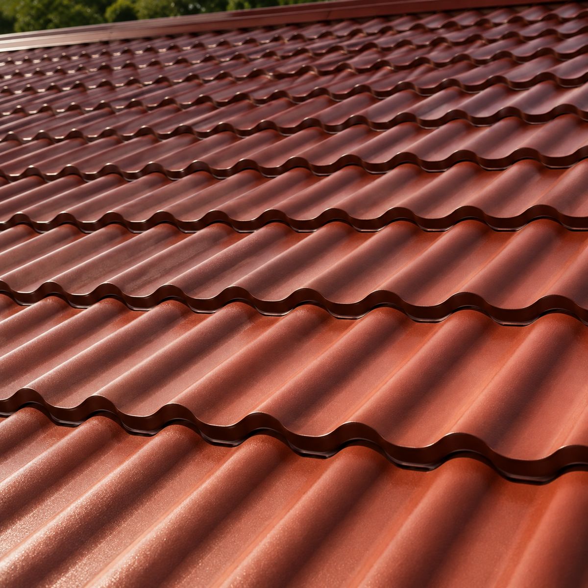 Tile-span roofing