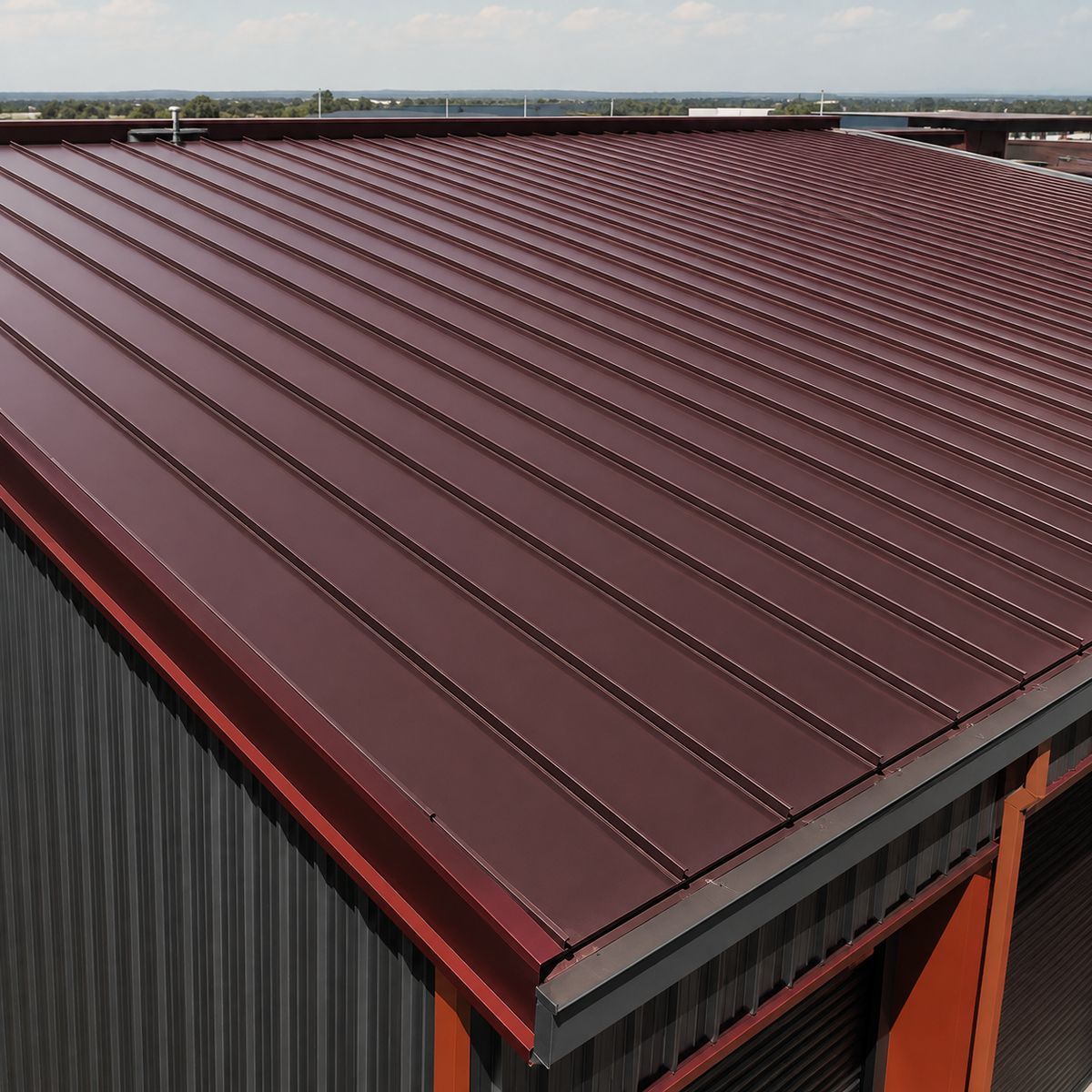 Warehouse roofing